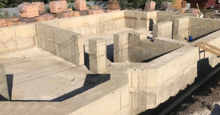 Фундамент с цокольным этажом под ключ заказать в Архангельске - фундамент цокольный этаж под ключ цена от 7302 руб за м2
