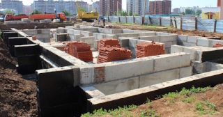 Фундаменты промышленных зданий в Архангельске цена от 25035 руб. - заказать строительство фундамента промздания под стальные колонны